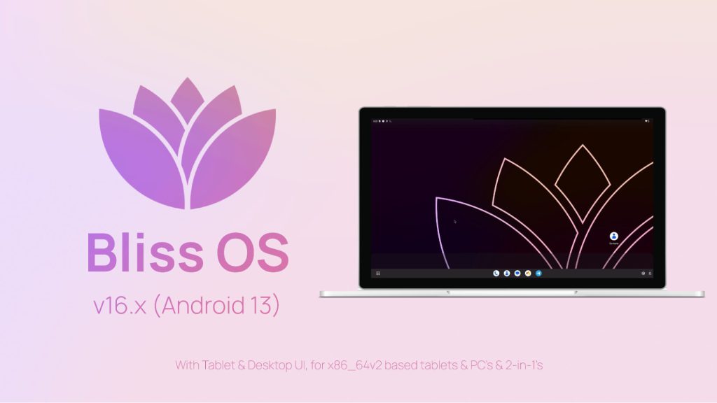 برنامه Bliss OS