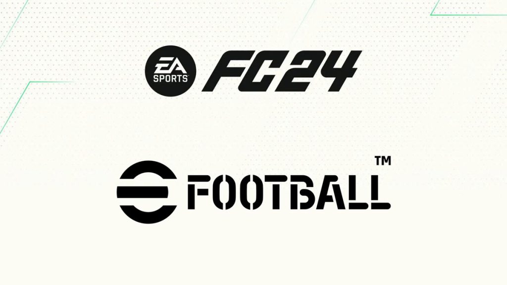 (PES(FC24(FIFA) vs efootball